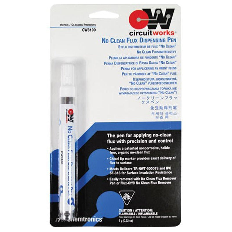 Circuitworks® Flux Dispensing Pen No Clean, 9 grams