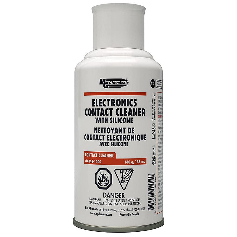 MG Chemicals Contact Cleaner With Silicones, 5oz Aerosol