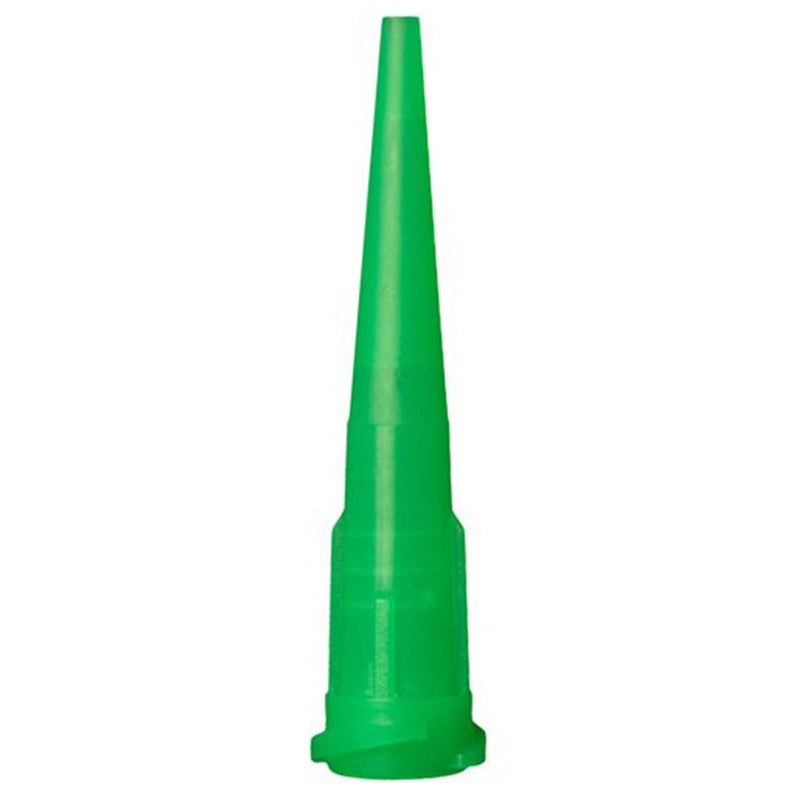 Jensen Global - 18 gauge, 1.25'Taper Tip Needle- Green/Box of 50