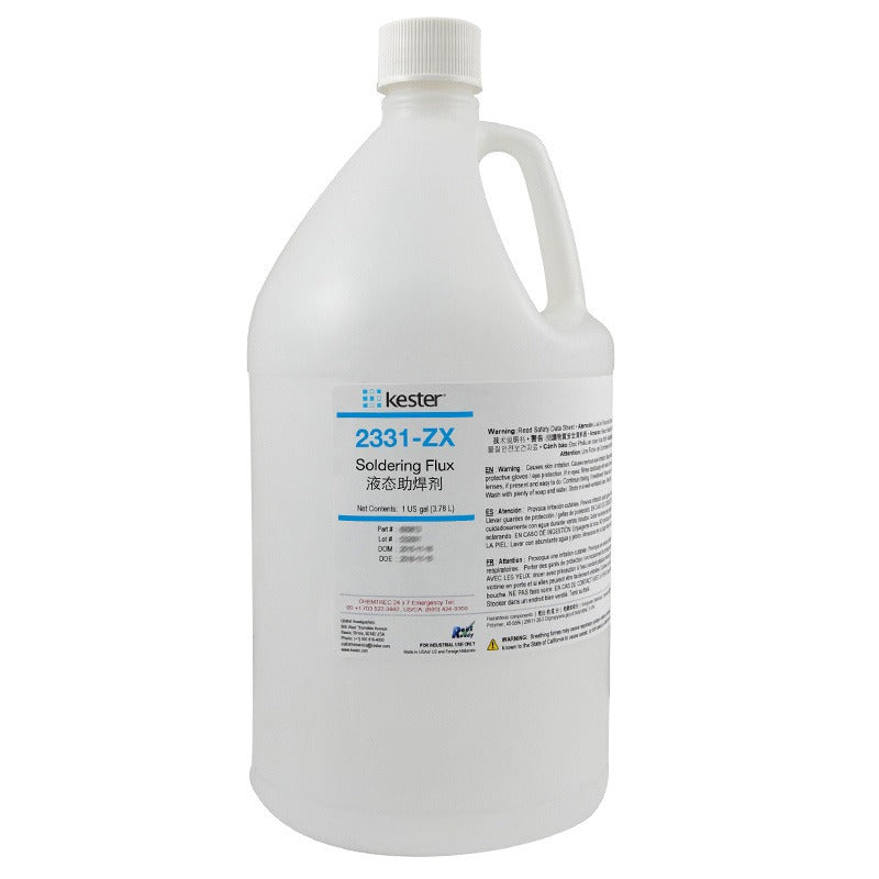 Kester 2331ZX, WS Liquid Flux, Gallon