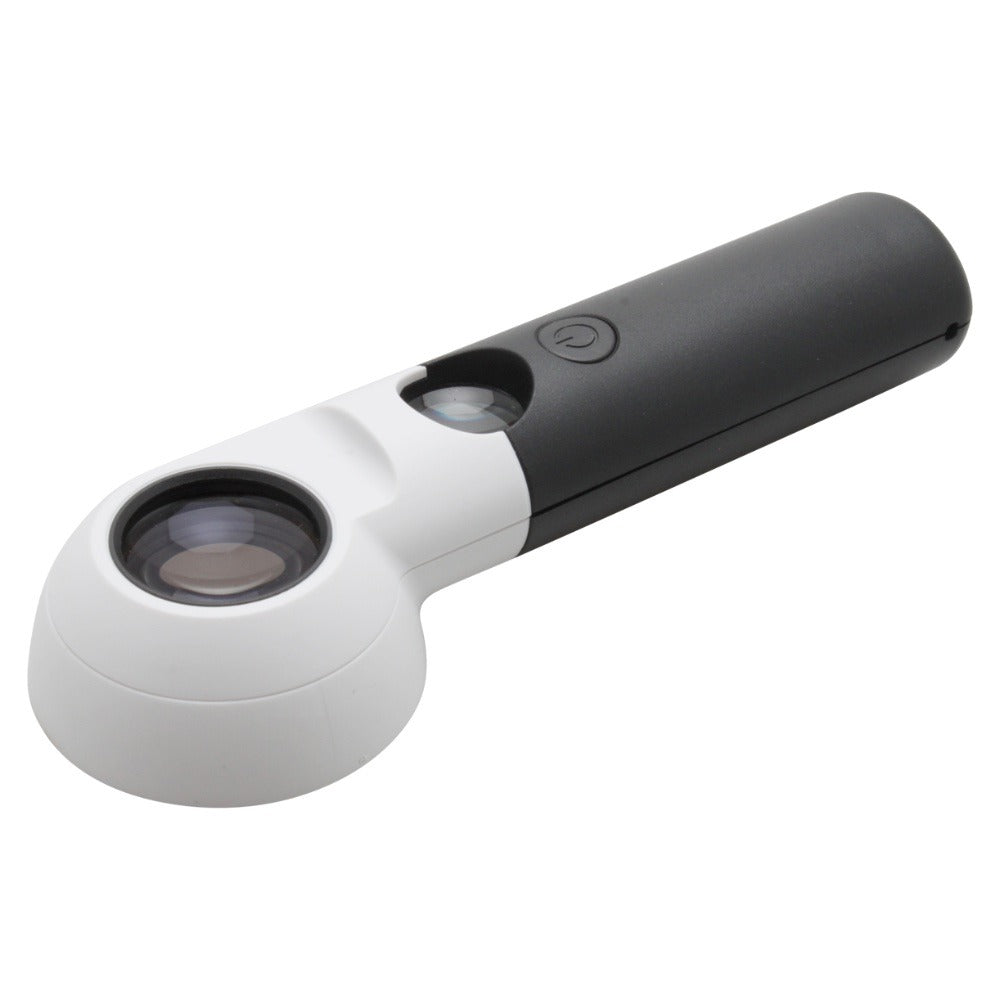 Hand Held Magnifier 10x/30x with LED Light