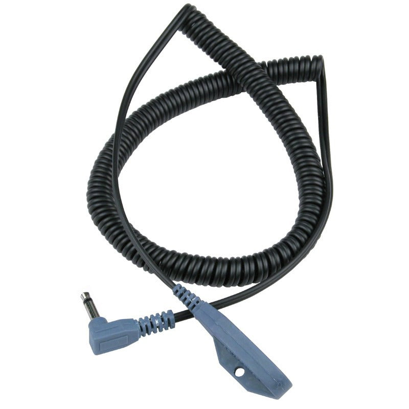 Dual Snap-One™ Cord, 12 FT with 4 MM Snaps, Right Angle Plug