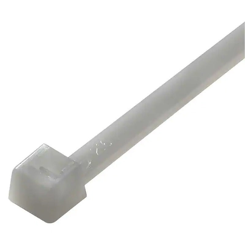 ACT 7" Nylon Cable Ties - Natural / 100 Pack