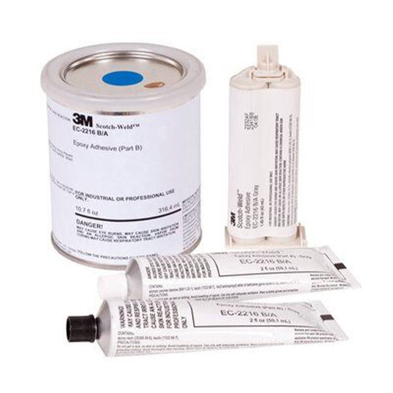 3M 2216 Scotch-Weld Epoxy Adhesive B/A Gray, 2 oz Tube Kit - Gray