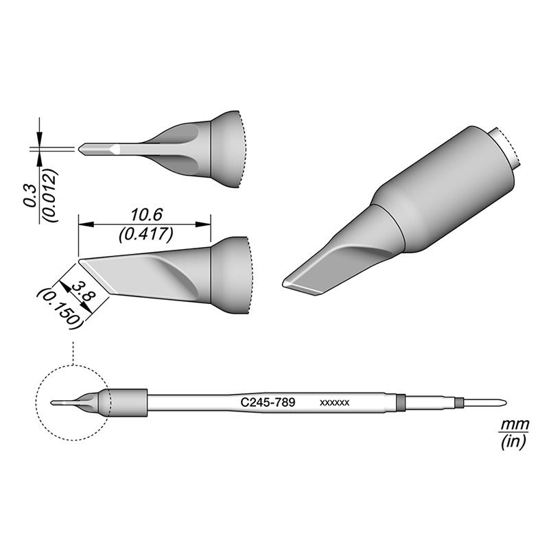 Cartridge Knife 3,8X0,3