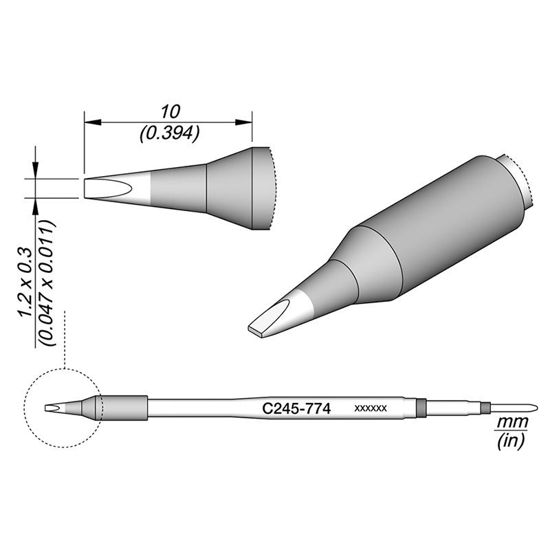 JBC Cartridge for T245 Handpiece..