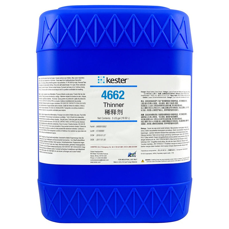 Kester Flux thinner - 5-gal container