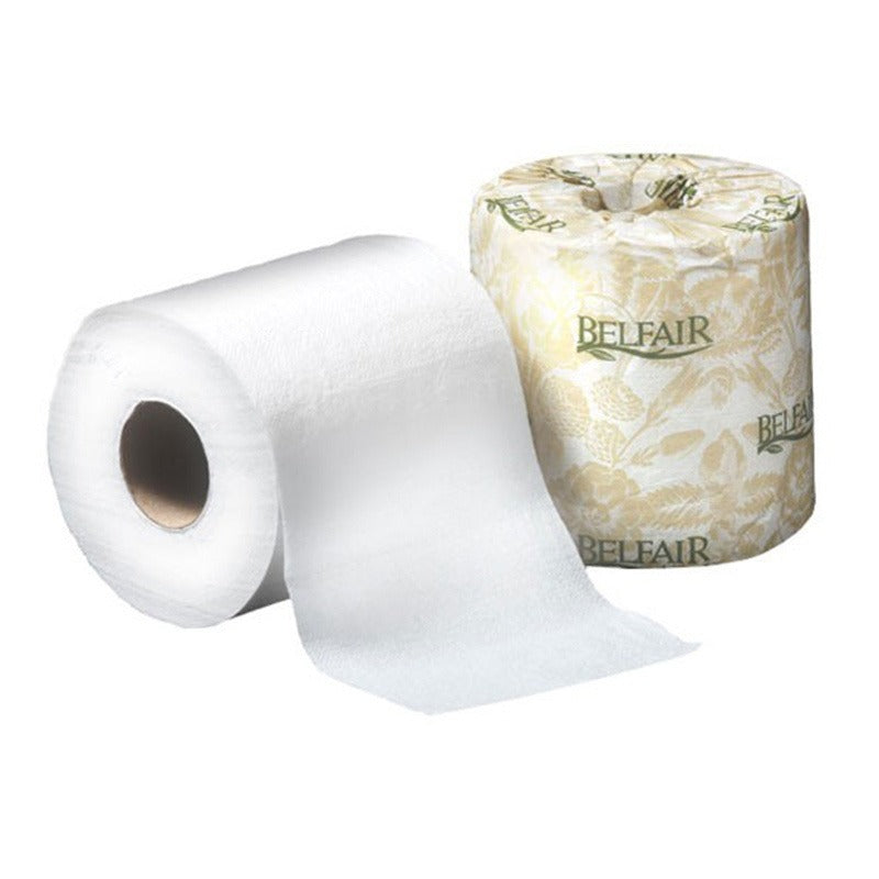 Belfair Premium Bath Tissue 2ply; 500 sheets; 96 rolls/case.