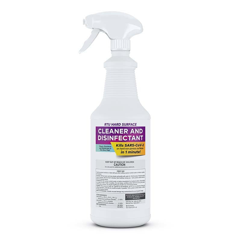 RTU hard Surface Disinfectant Cleaner. 6/case.