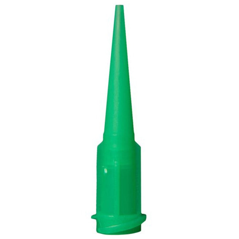 Jensen Global 18 gauge 1.25' High Precision Taper tip ID .033'- Green  (50 per box)