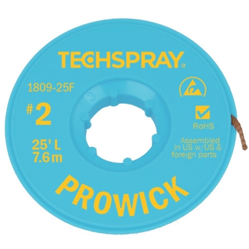 Tech Spray 1809-25F Rosin #2 Wick