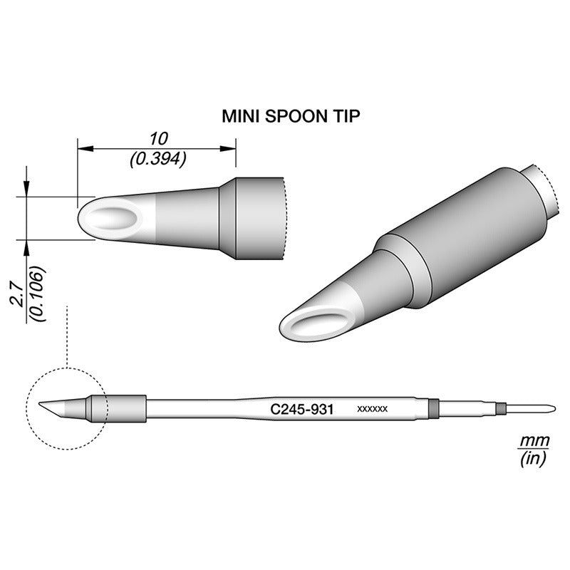 JBC SOLDERING TIP