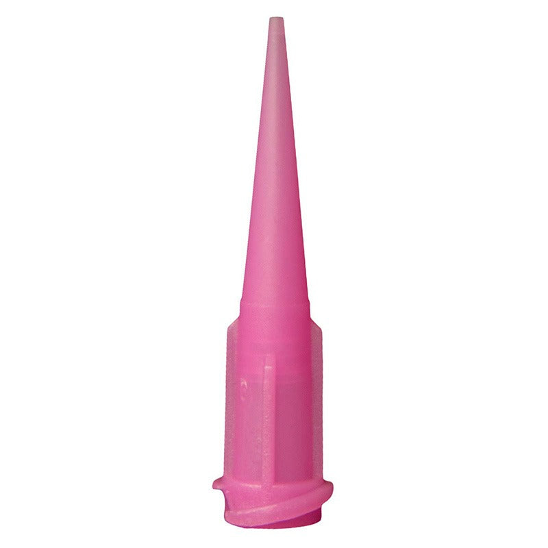 Jensen Global 20 gauge 1.25' High Precision Taper tip ID .025'- Pink