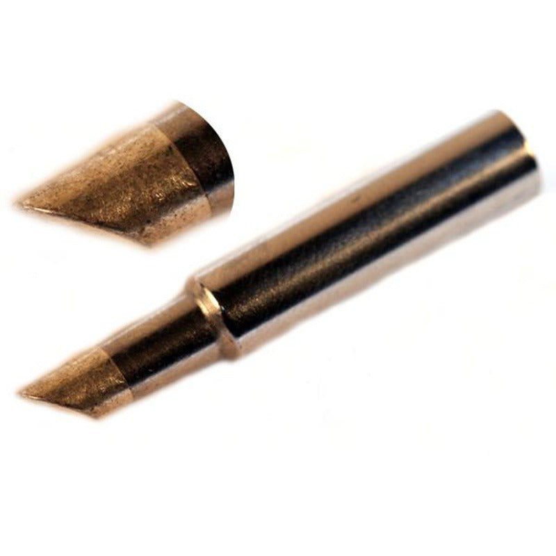 T18 Series Face Tinned Beveled Soldering Tip, 45° 4.00mm