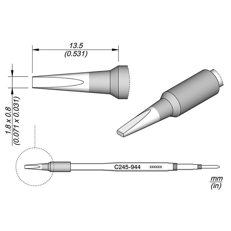 JBC SOLDERING TIP