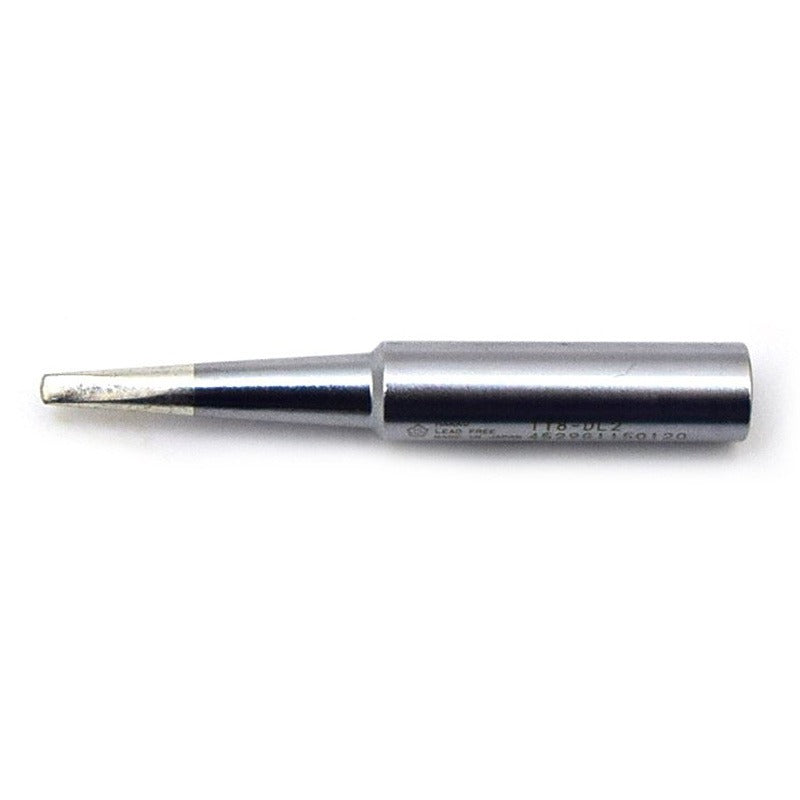 Hakko Long Chisel Solder Tip, T18 Series for FX-8801 Iron, 2.00mm