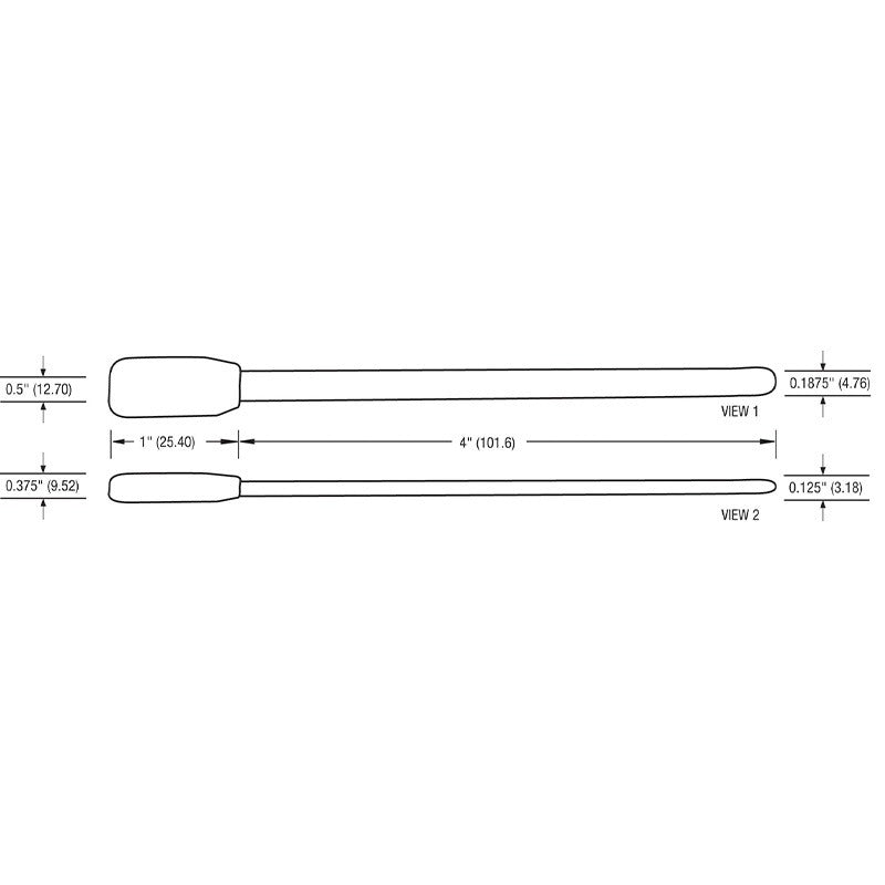 Tech Spray Super-Tip Foam Swab..50 count min 12