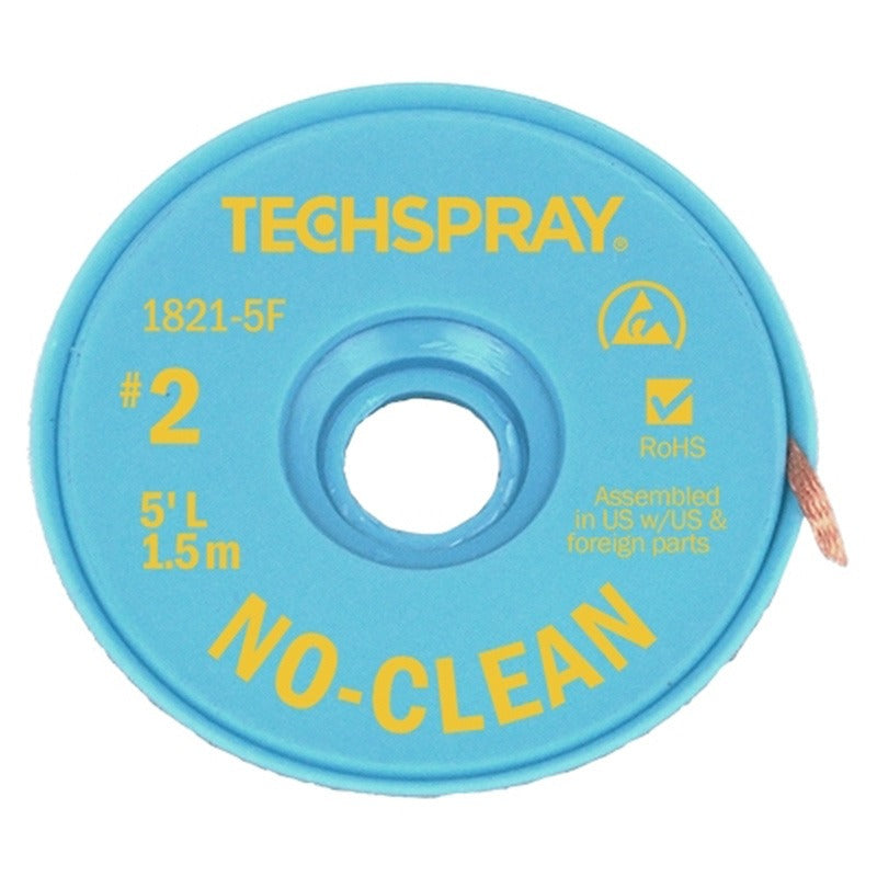 TechSpray- #2 Yellow,.055' solder wick