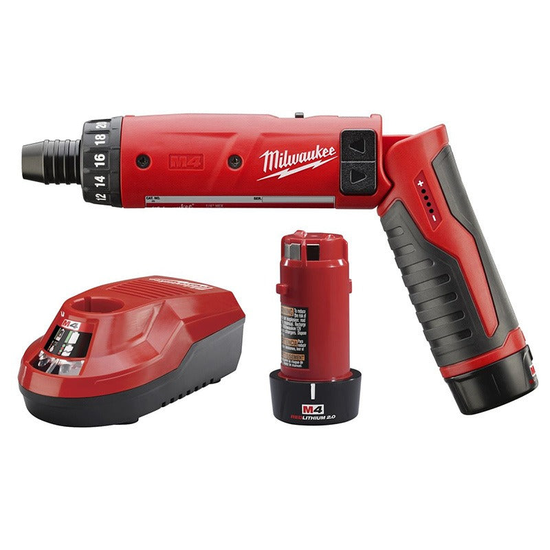 Milwaukee M4 1/4' Hex Screwdriver (replaces 0490-20)